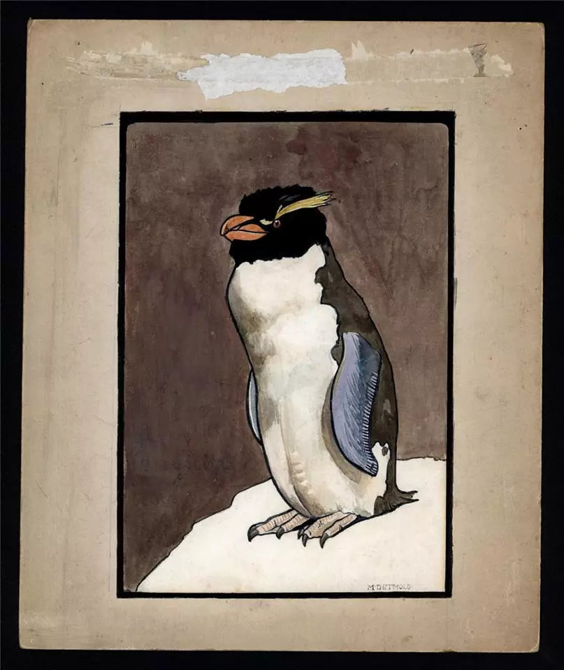 Charles Maurice Detmold (1883-1908) - Watercolour Painting - The Penguin
