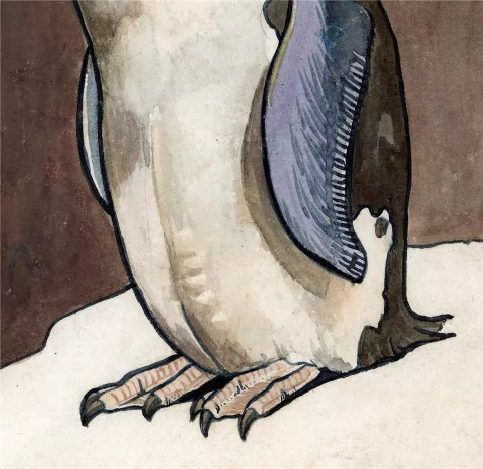 Charles Maurice Detmold (1883-1908) - Watercolour Painting - The Penguin