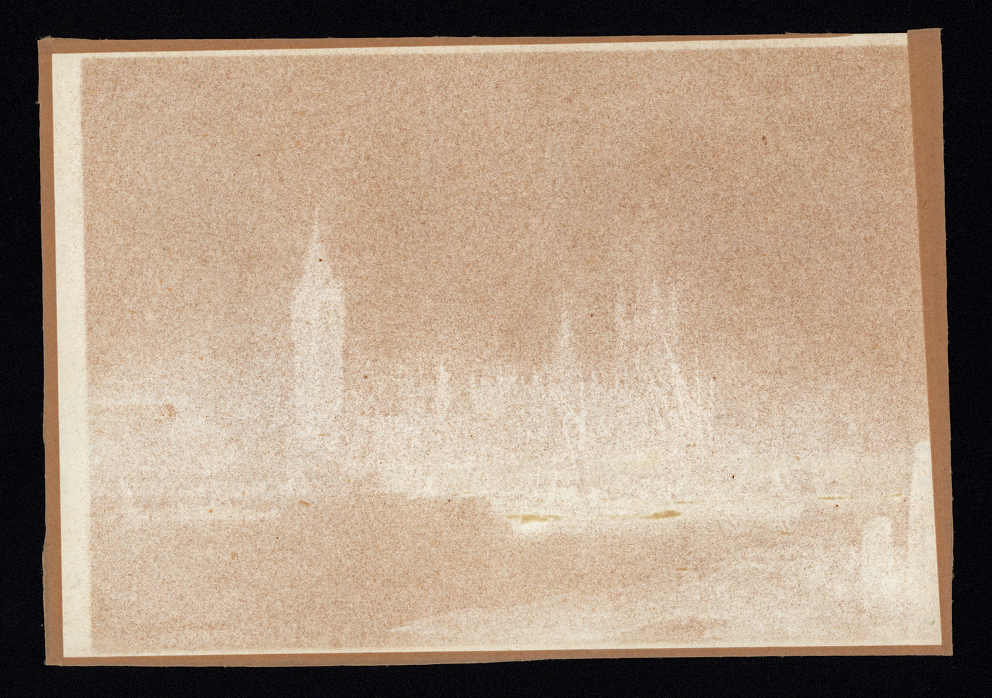 Frederick Edward Joseph Goff (1855-1931) Watercolour Painting - Westminster London - River Thames