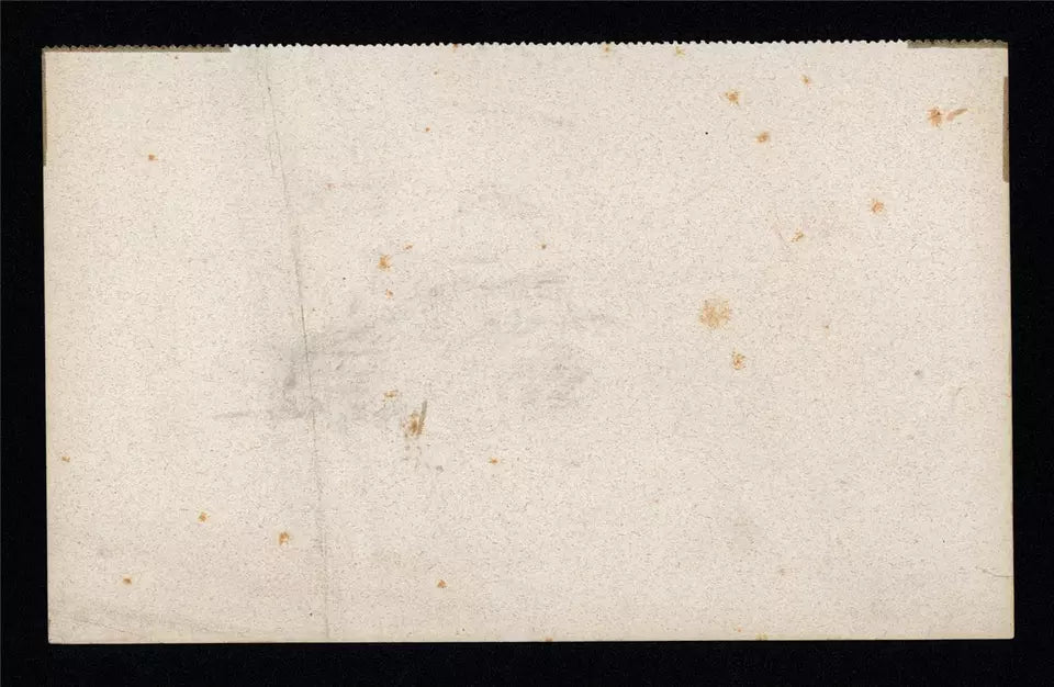 Charles Huard (1874-1965) Antique Pencil Drawing - WW1 Street Scene c1915