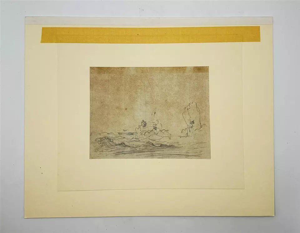 William Anderson (1757-1837) Watercolour Painting - Ships & Boats At Sea