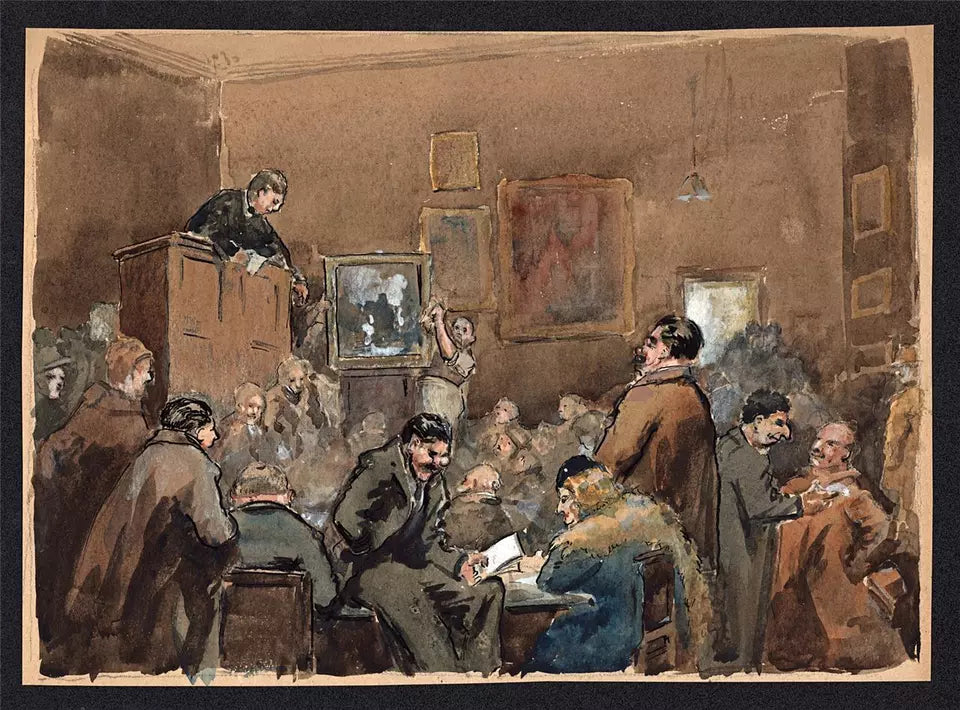 Frederick Charles Winby (1875-1959) - Watercolour Painting - Art Auction Scene