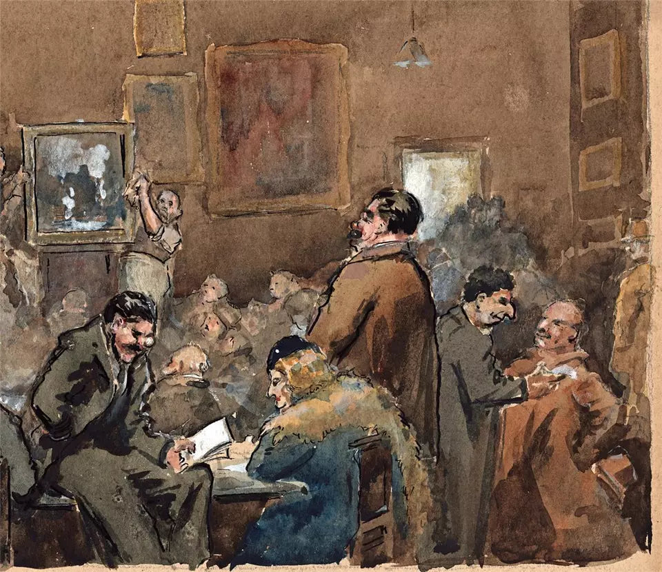 Frederick Charles Winby (1875-1959) - Watercolour Painting - Art Auction Scene