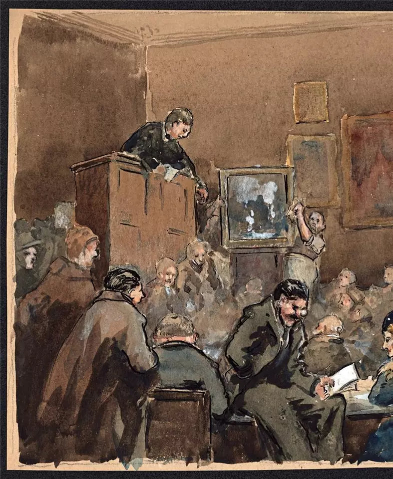 Frederick Charles Winby (1875-1959) - Watercolour Painting - Art Auction Scene