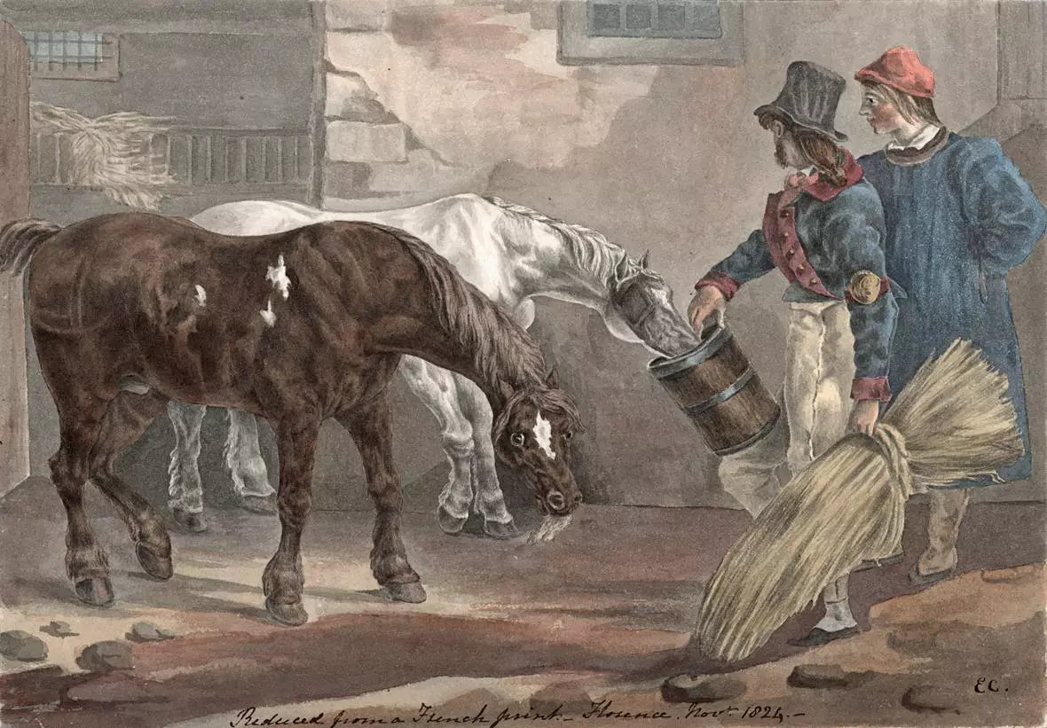 Elizabeth Campbell (1783-1861) Watercolour Painting - 1821
