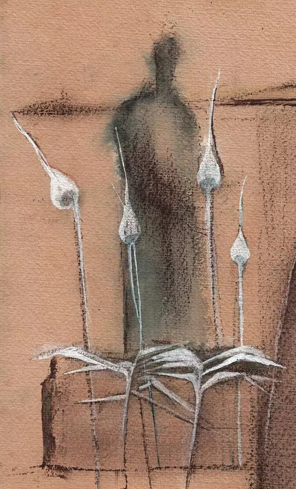 Dorothy Kirkbride (1926-2011) Watercolour Painting - Abstract Greek Study - 20th Century