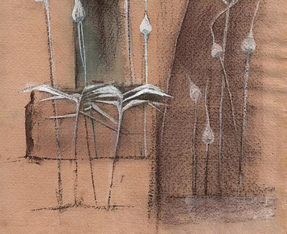 Dorothy Kirkbride (1926-2011) Watercolour Painting - Abstract Greek Study - 20th Century