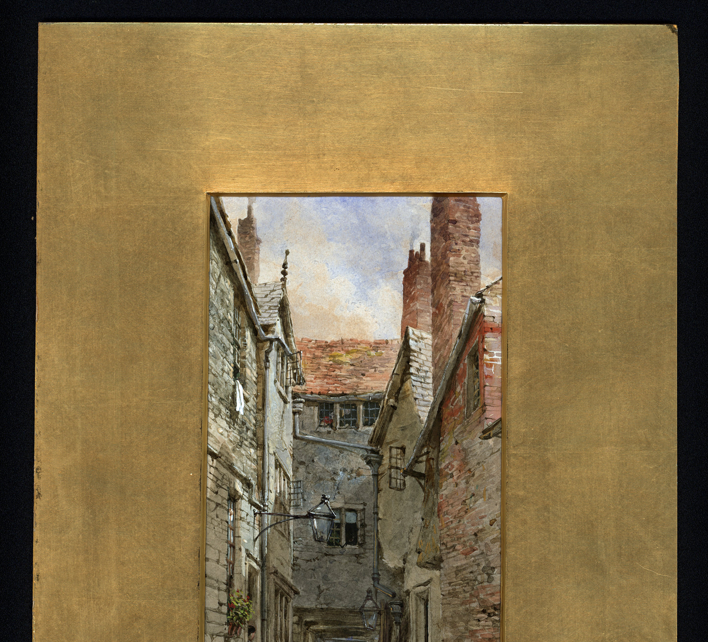 Louise Rayner (1832-1924) - Watercolour Painting - Eastgate Row North, Chester