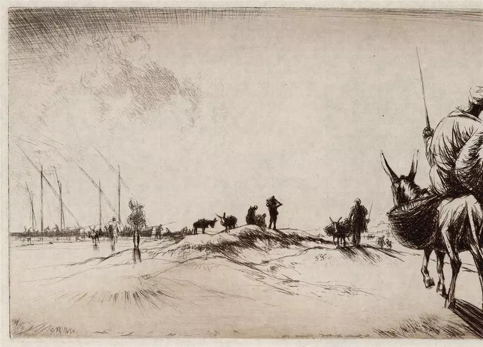 William Douglas Macleod (1892-1963) Pencil Signed Etching - 20th Century