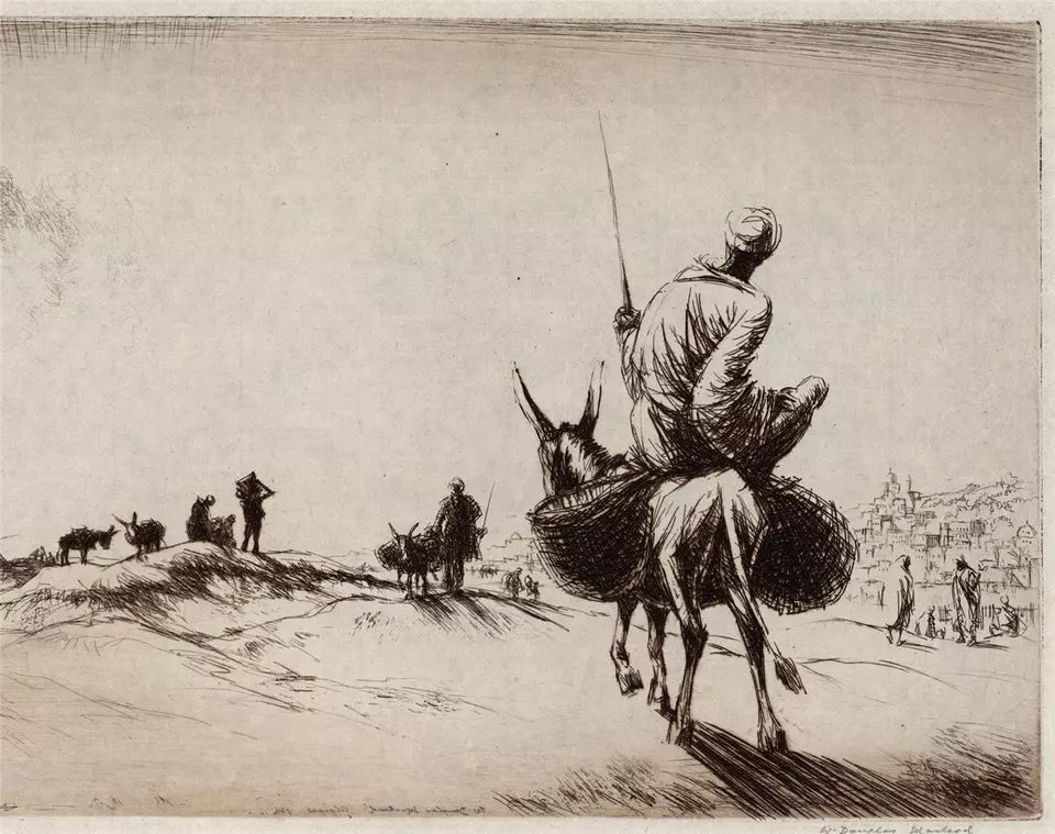 William Douglas Macleod (1892-1963) Pencil Signed Etching - 20th Century