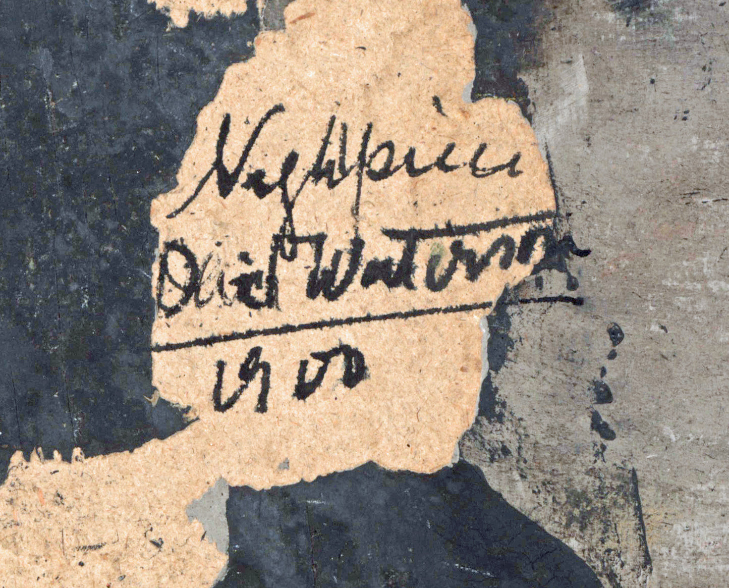 David Waterson (1870-1954) Oil Painting - Bathers In River Landscape Scotland 1900