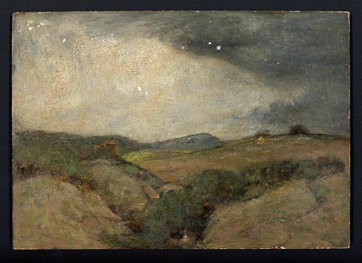 David Waterson (1870-1954) Oil Painting - Thundery Weather - Scotland - 1902