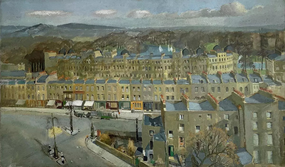 Beryl Sinclair (1901-1967) Oil Painting - Regent's Park London - Early 20th Century
