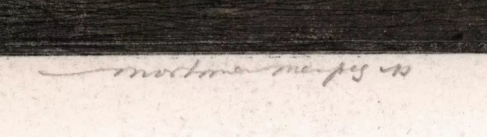 Mortimer Luddington Menpes - Pencil Signed Etching - Mexican Women