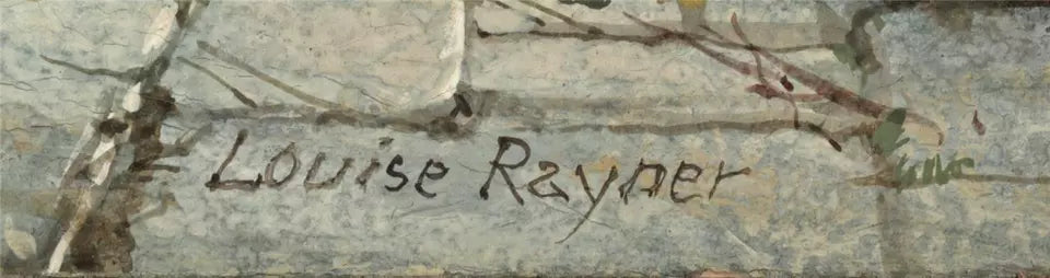 Louise Rayner (1832-1924) - Watercolour Painting - Haddon Hall, North Entrance