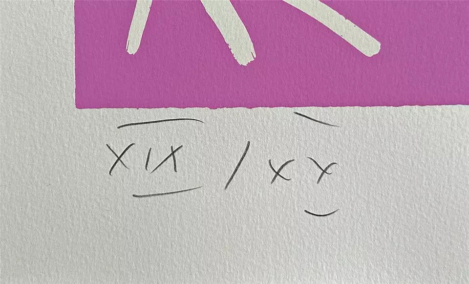 Adrian Wiszniewski - Pencil Signed Screenprint - Untitled - 19/20