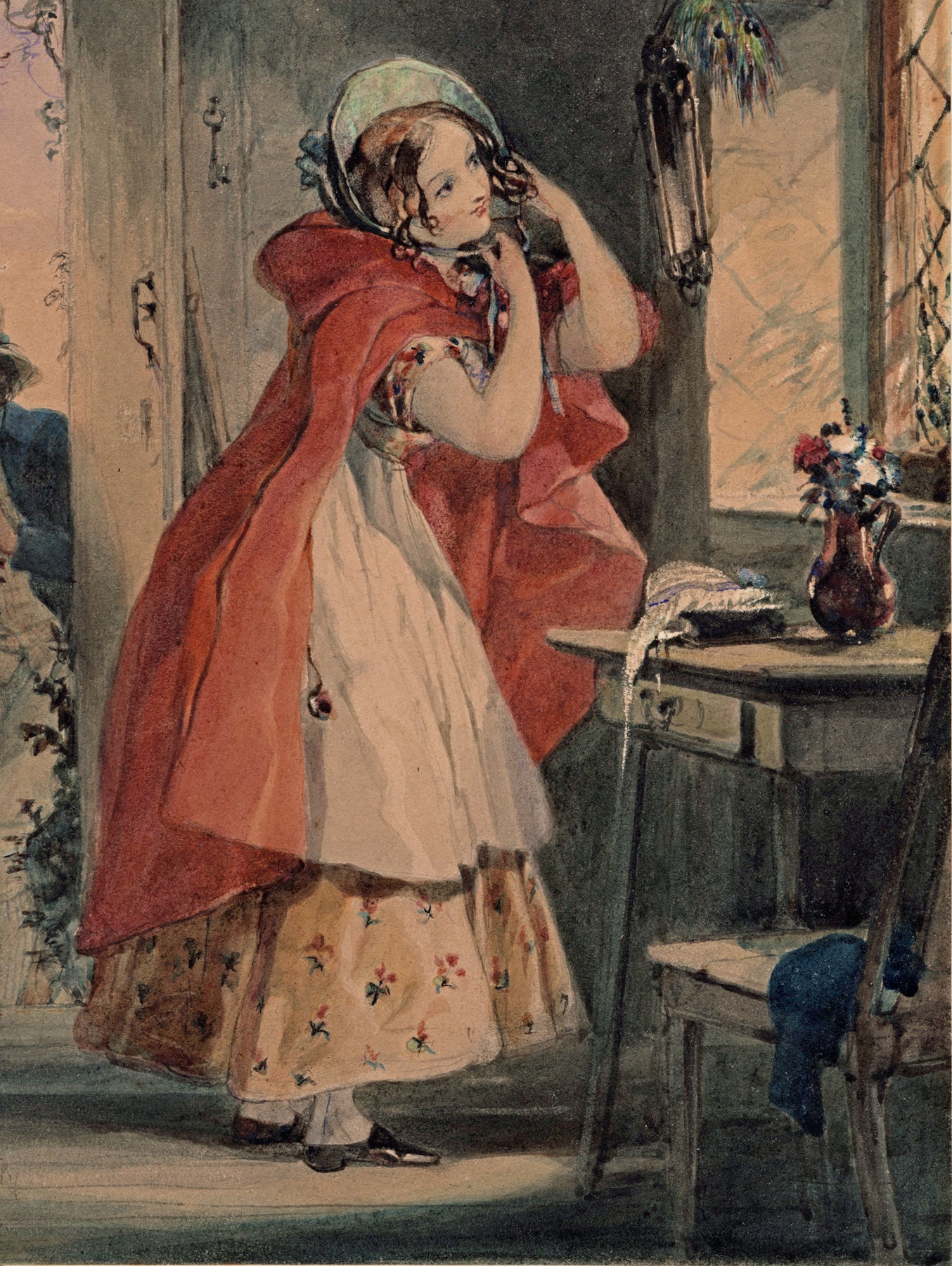 Francis Philip Stephanoff (1788-1860) Watercolour Painting - 19th Century