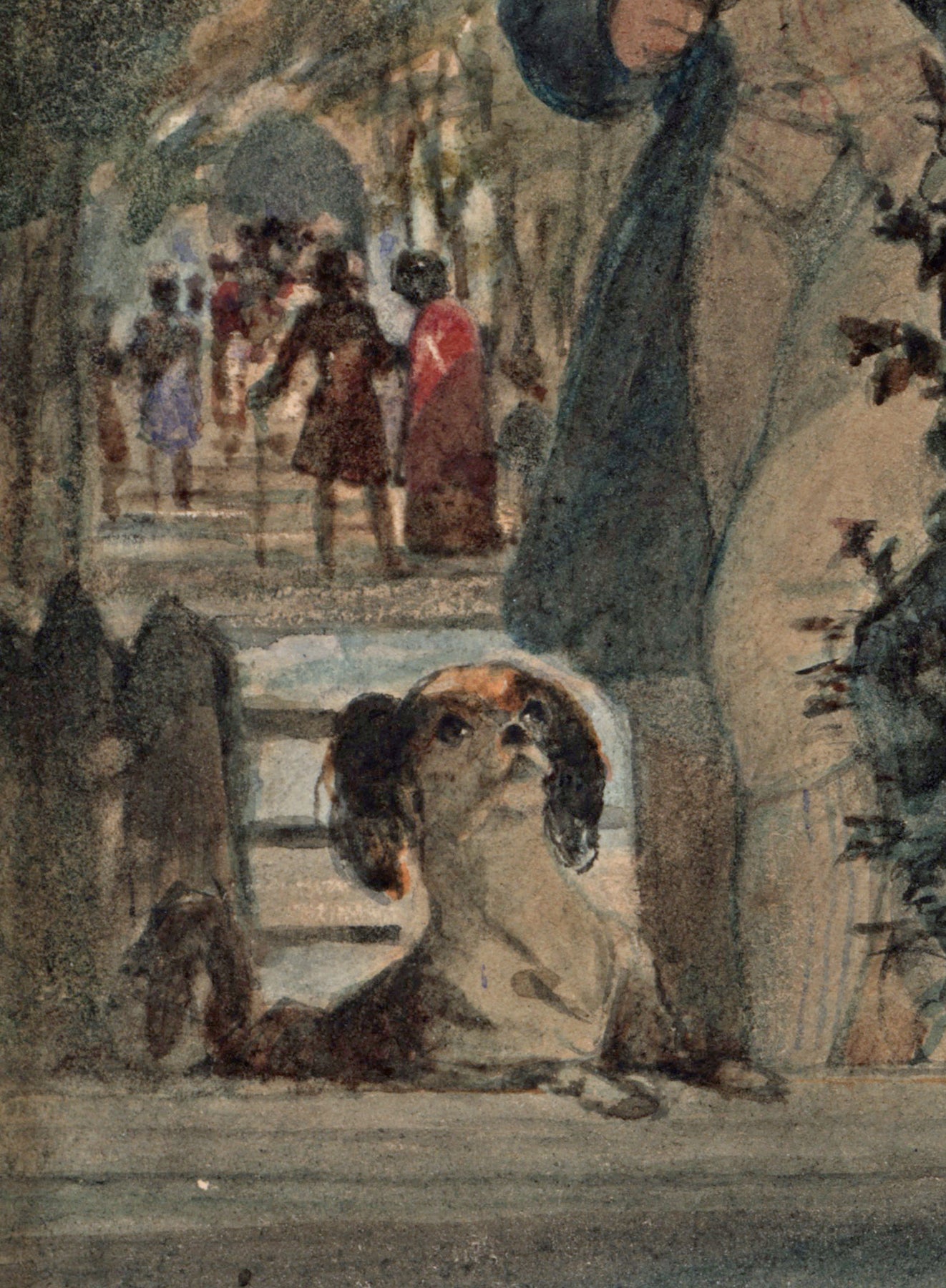 Francis Philip Stephanoff (1788-1860) Watercolour Painting - 19th Century