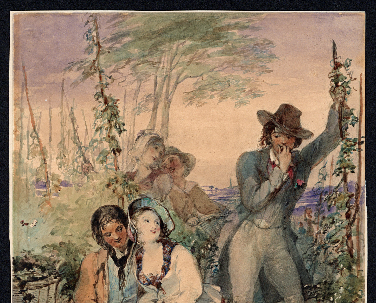 Francis Philip Stephanoff (1788-1860) 19th Century Watercolour Painting