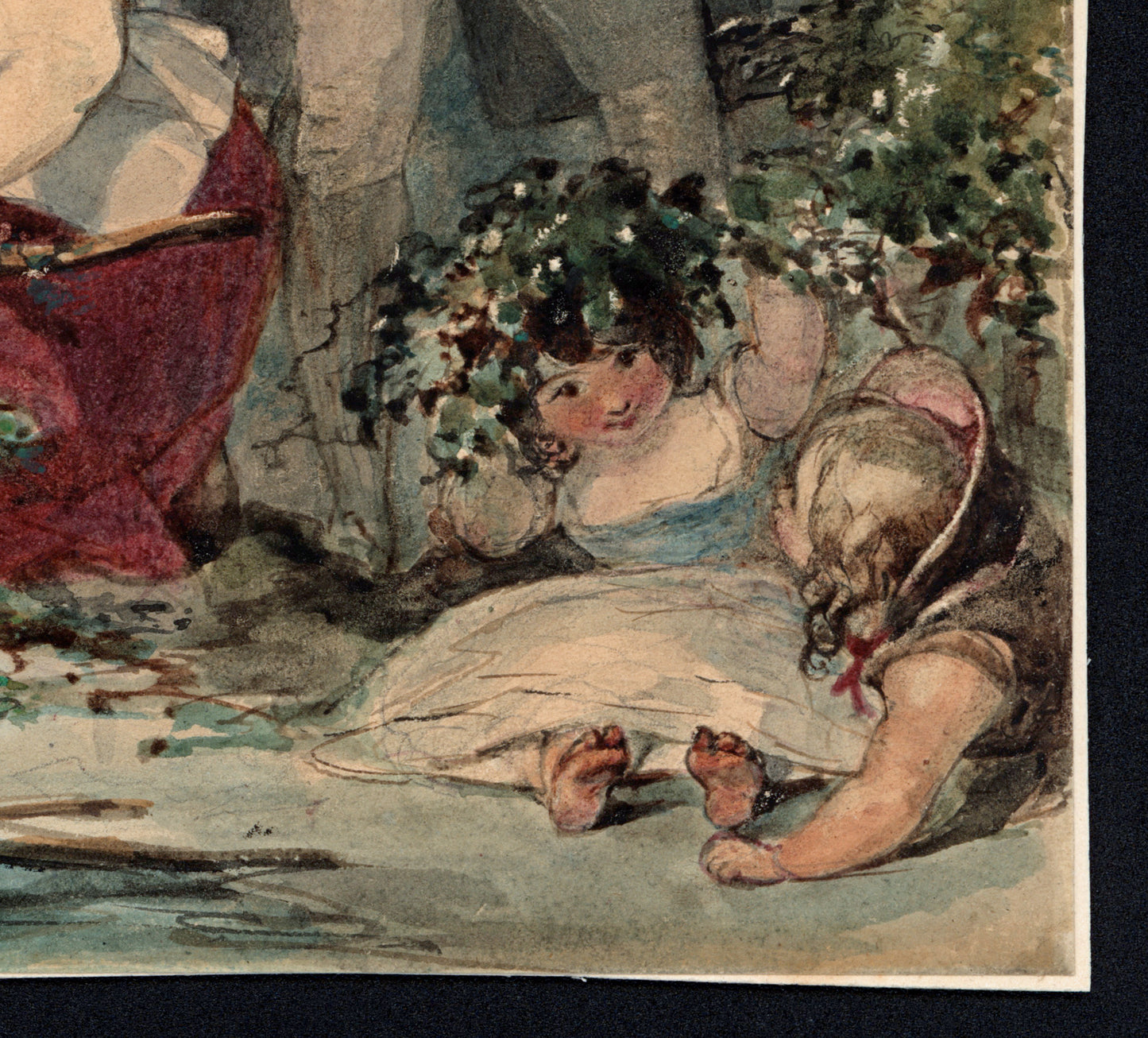 Francis Philip Stephanoff (1788-1860) 19th Century Watercolour Painting