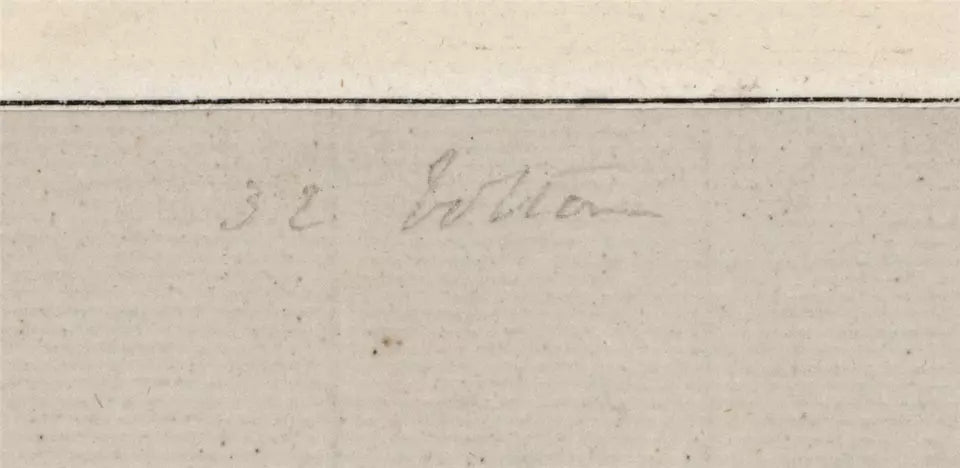 After Daniel Lysons - Watercolour Painting - Environs Of London - Cheam 1810