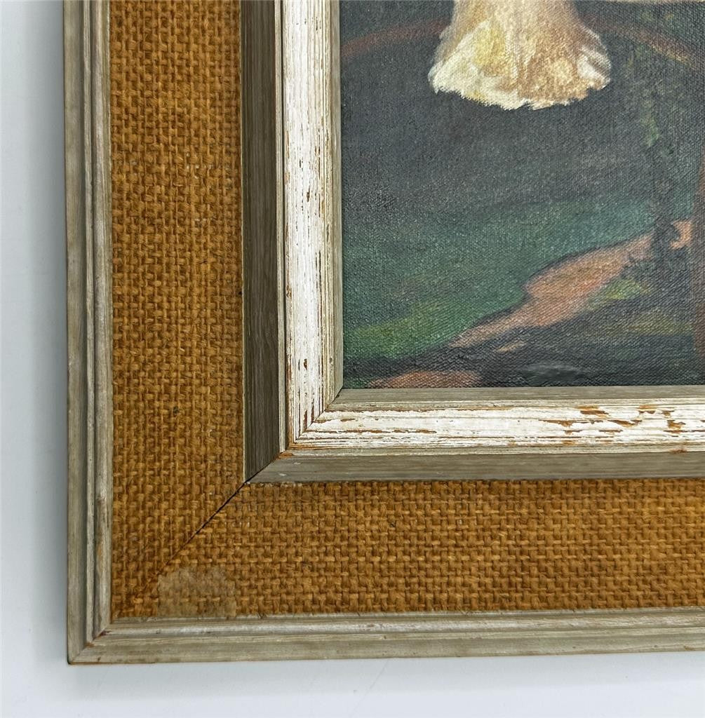 Kenneth Graham F.R.S.A Oil Painting - Doves At Holly Bush - Datchworth11