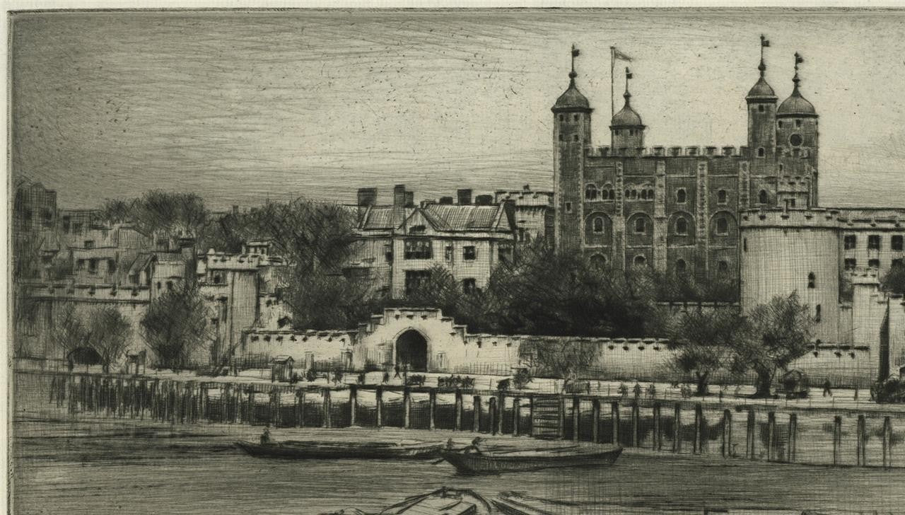 Mortimer Menpes (1855-1938) - Pencil Signed Etching - Tower Of London7