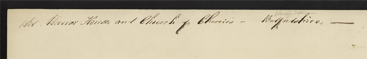 Mary Webster (1794-1883) Watercolour Painting - Chenies Buckinghamshire 18458