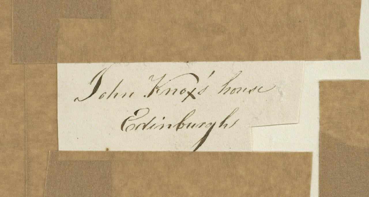 Mary Webster Small Watercolour Painting John Knox House Edinburgh Scotland10