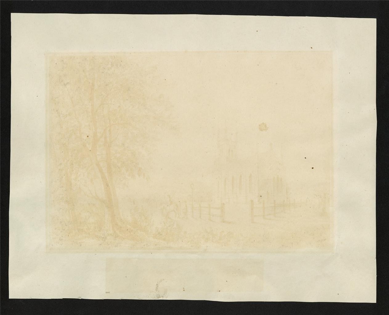 Mary Webster (1794-1883) Watercolour Painting Near Compton Place Eastbourne 18427