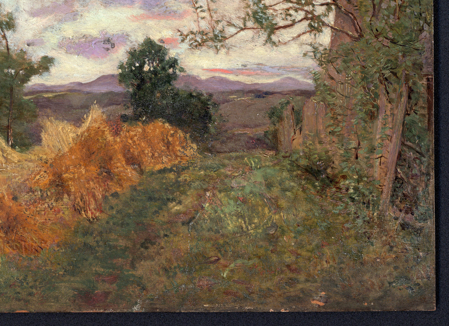 David Waterson (1870-1954) Oil Painting - Rural Landscape Scotland - Early 20th Century