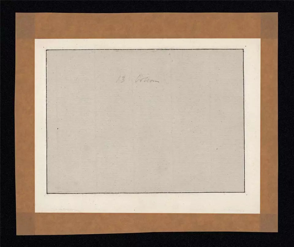 After Daniel Lysons Watercolour Painting - Environs Of London - School In Putney