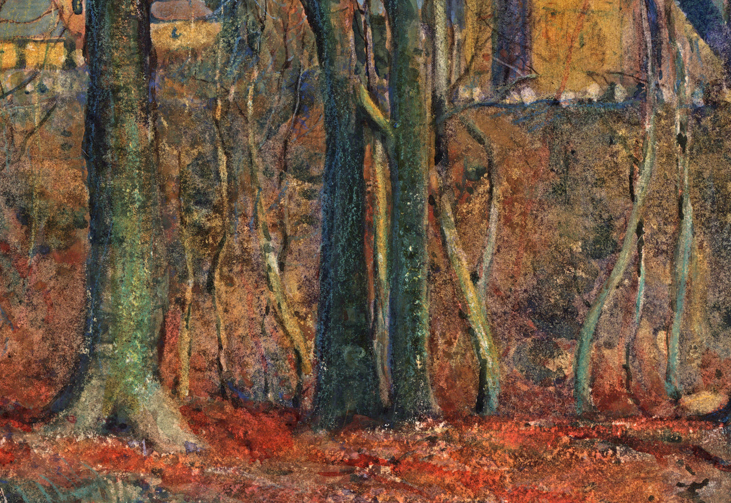 David Waterson (1870-1954) Watercolour Painting - Brechin Cathedral Scotland 1898