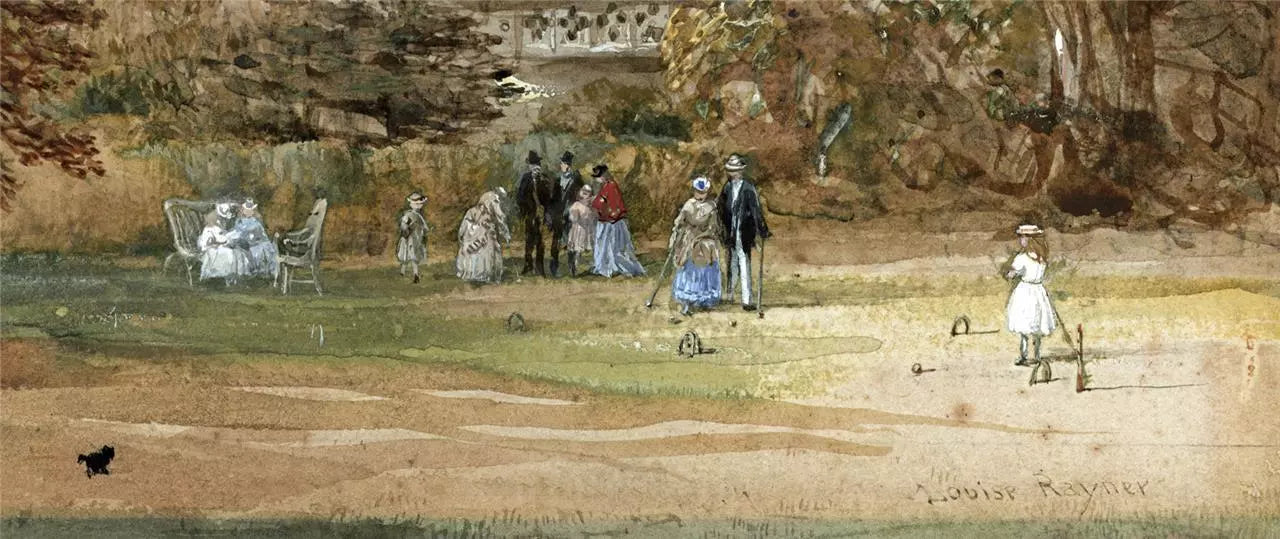 Louise Rayner (1832-1924) - Watercolour Painting - Peterborough Cathedral
