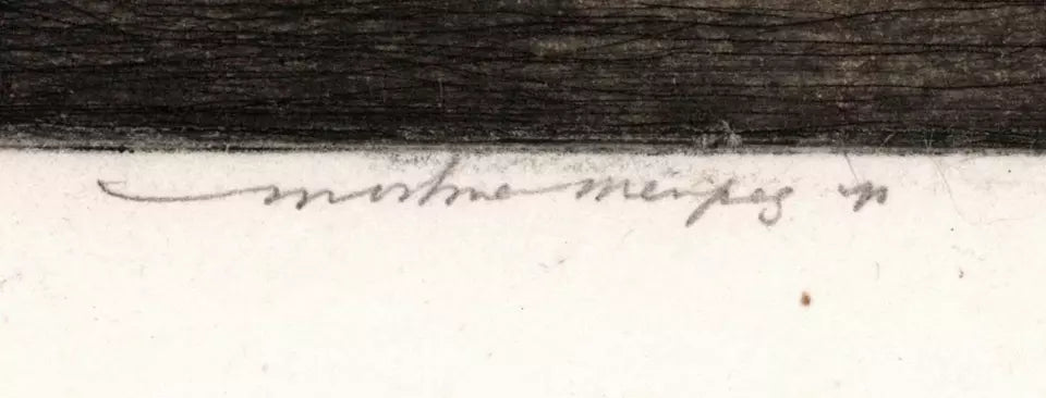 Mortimer Luddington Menpes (1855-1938) - Pencil Signed Etching - Mexican Women