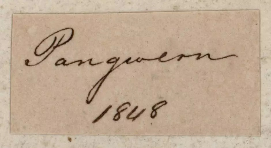 Pengwern Wales - Antique Watercolour Painting - 1848 - 19th Century