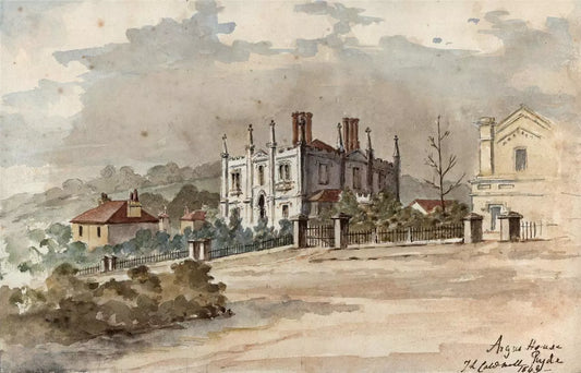 Sir James Lillyman Caldwell (1770-1863) - Watercolour Painting - Ryde, Isle of Wight 1843