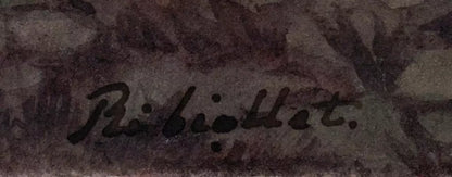 Elizabeth Campbell (1783-1861) Watercolour Painting - Geneva Switzerland 1827