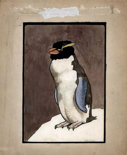 Charles Maurice Detmold (1883-1908) - Watercolour Painting - The Penguin