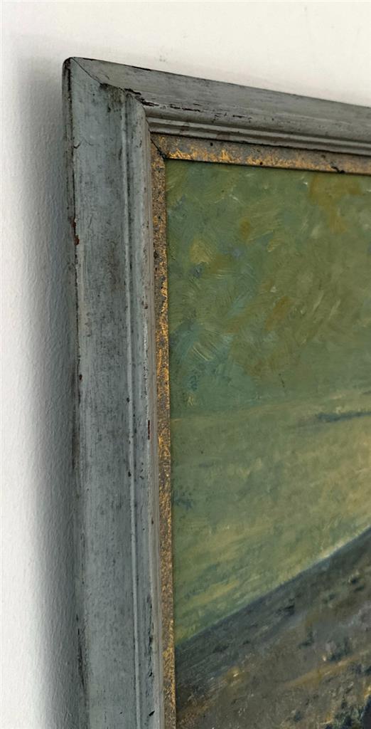 Charles F. Humphrey Oil Painting On Board - East Cliff Hastings Sussex5