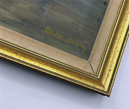 Alice Avery (1868-1957) Oil Painting On Board - Still Life Flowers In Vase4