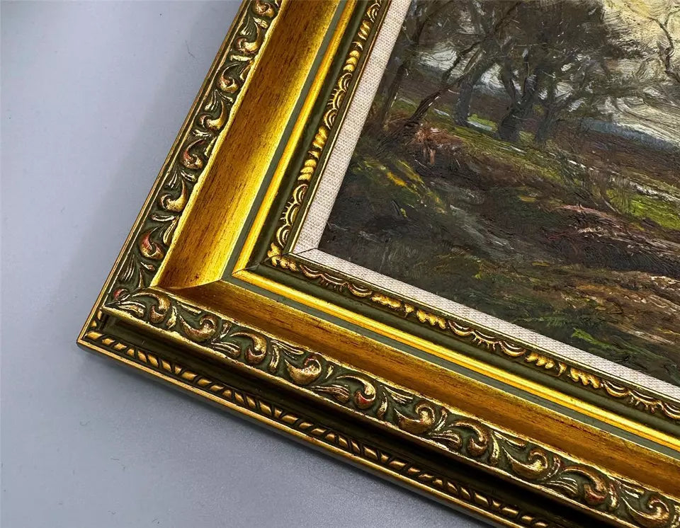 Frederick Golden Short (1863-1936) Oil Painting - New Forest Landscape
