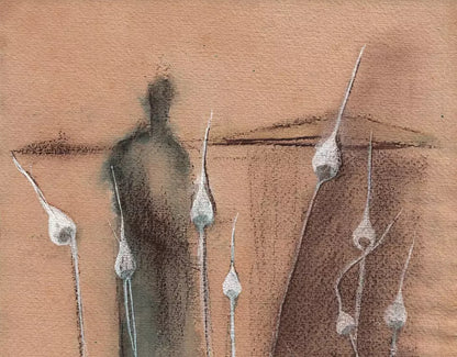 Dorothy Kirkbride (1926-2011) Watercolour Painting - Abstract Greek Study - 20th Century
