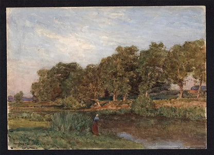 Sir Herbert Hughes Stanton (1870-1937) Watercolour Painting - 1914 - Landscape