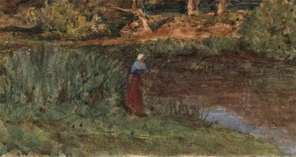 Sir Herbert Hughes Stanton (1870-1937) Watercolour Painting - 1914 - Landscape