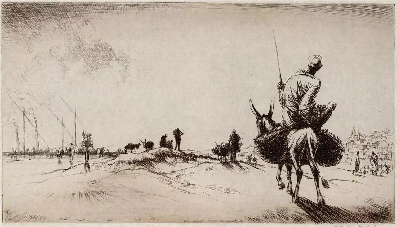 William Douglas Macleod (1892-1963) Pencil Signed Etching - 20th Century