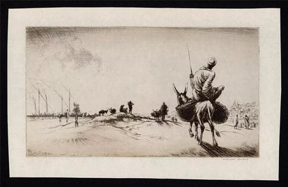 William Douglas Macleod (1892-1963) Pencil Signed Etching - 20th Century