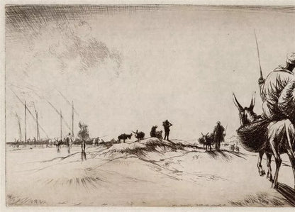 William Douglas Macleod (1892-1963) Pencil Signed Etching - 20th Century