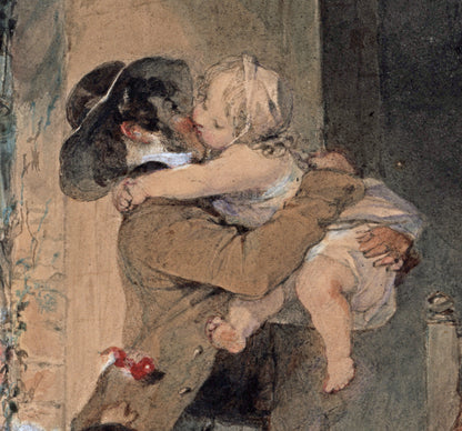 Francis Philip Stephanoff (1788-1860) - Watercolour Painting - 19th Century