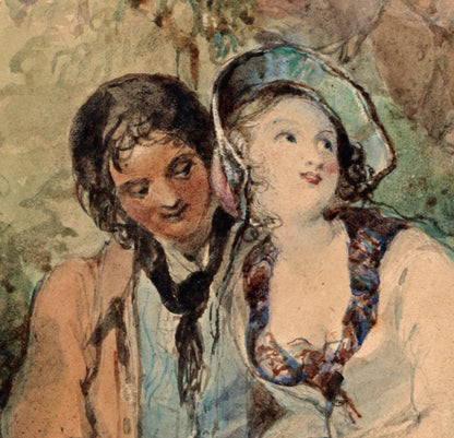 Francis Philip Stephanoff (1788-1860) 19th Century Watercolour Painting